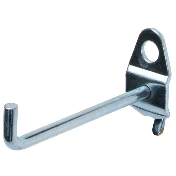 DuraHook 2 3/4" Single Rod, 90 Degree Pegboard Hook, 10 Pack